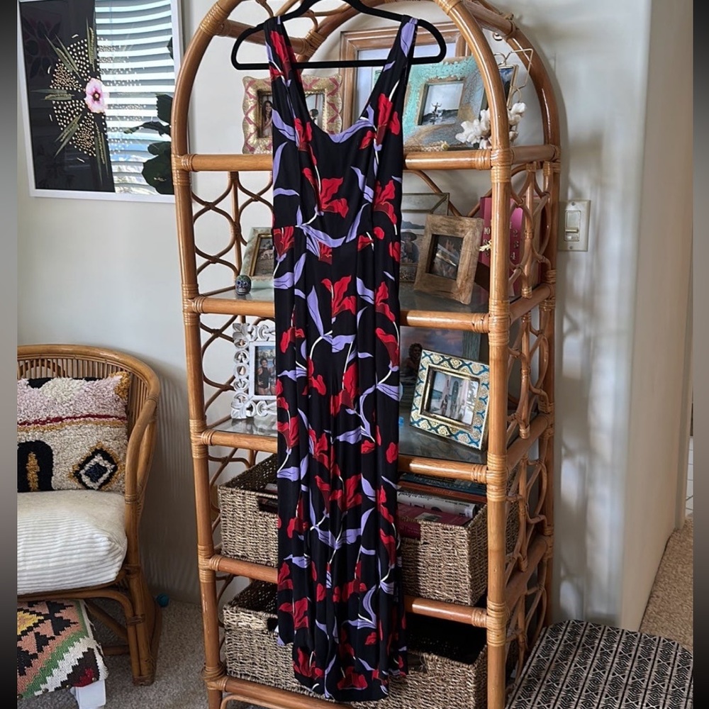 Ava Sky/ Fighting Eel long tie back romper size xs